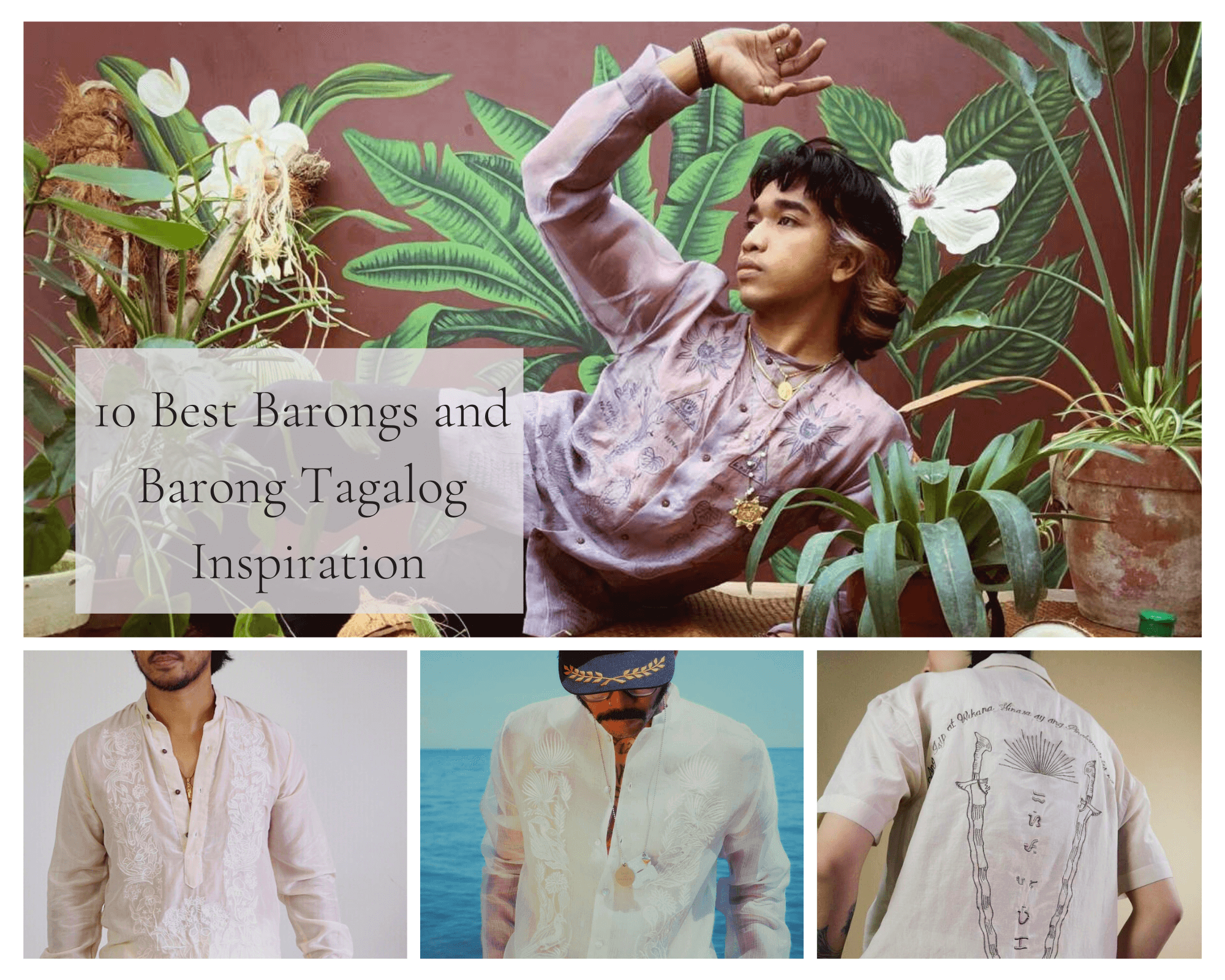 10 Best Barongs and Barong Tagalog Inspiration VINTA Gallery