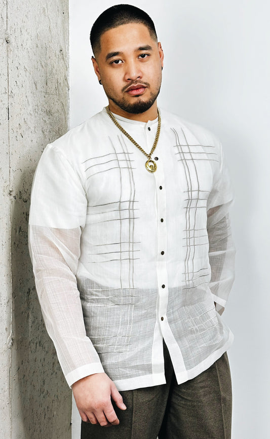 PAMANA Biggie Barong (Cross-Hatch)