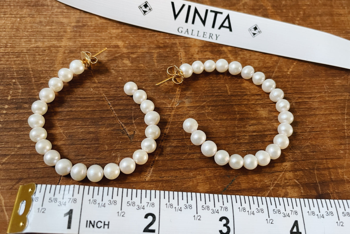 Freshwater Palawan Pearl Loop Earrings