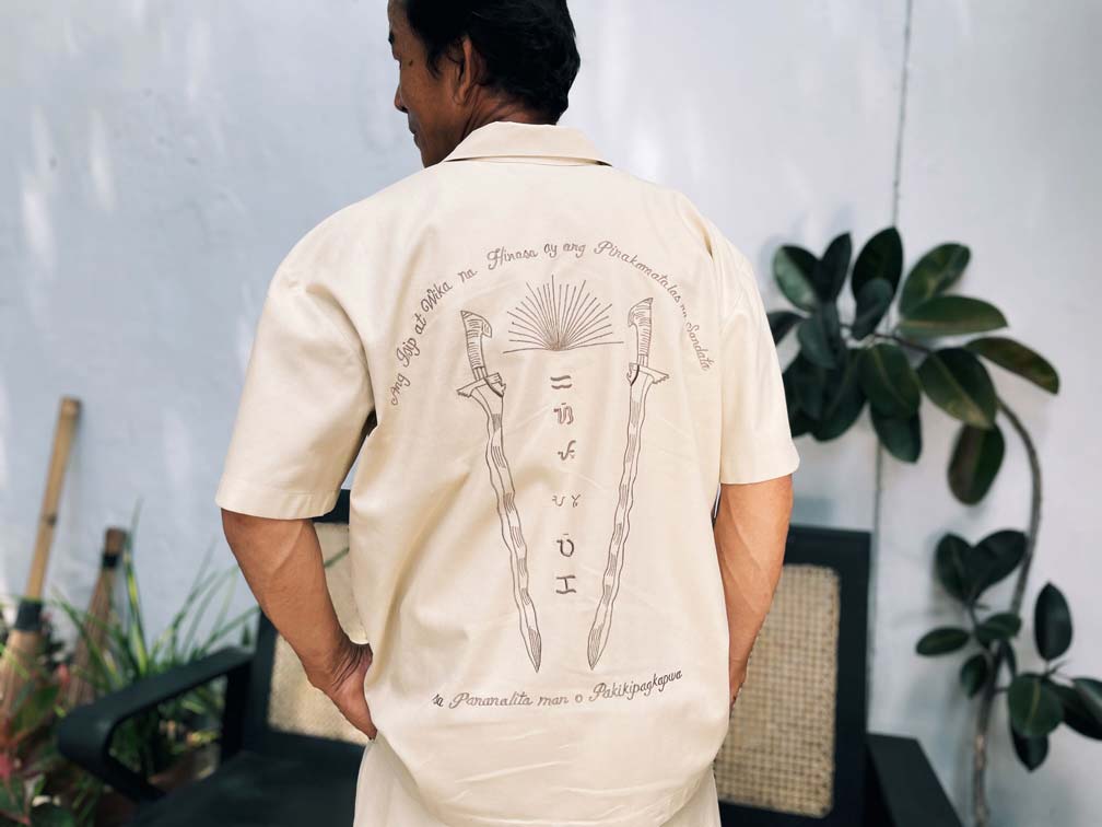 Unisex Bowling Barong and Shorts Set