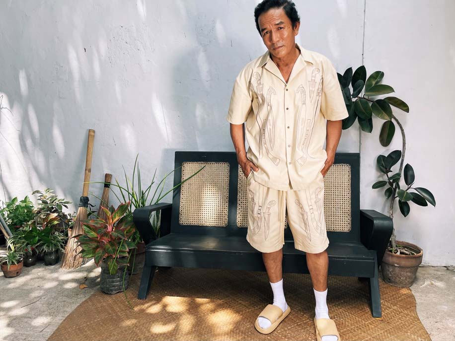 Unisex Bowling Barong and Shorts Set