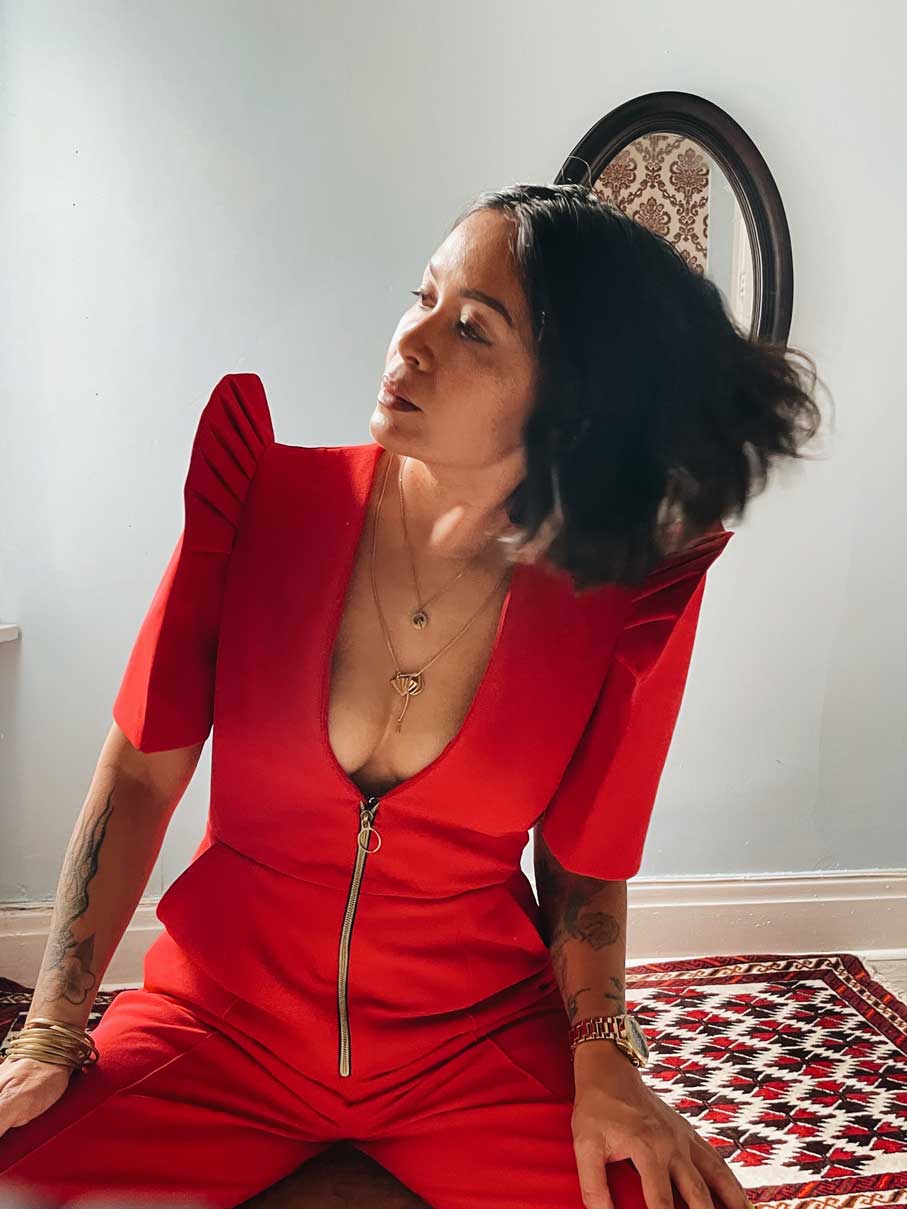 Terno Jumpsuit (Red)