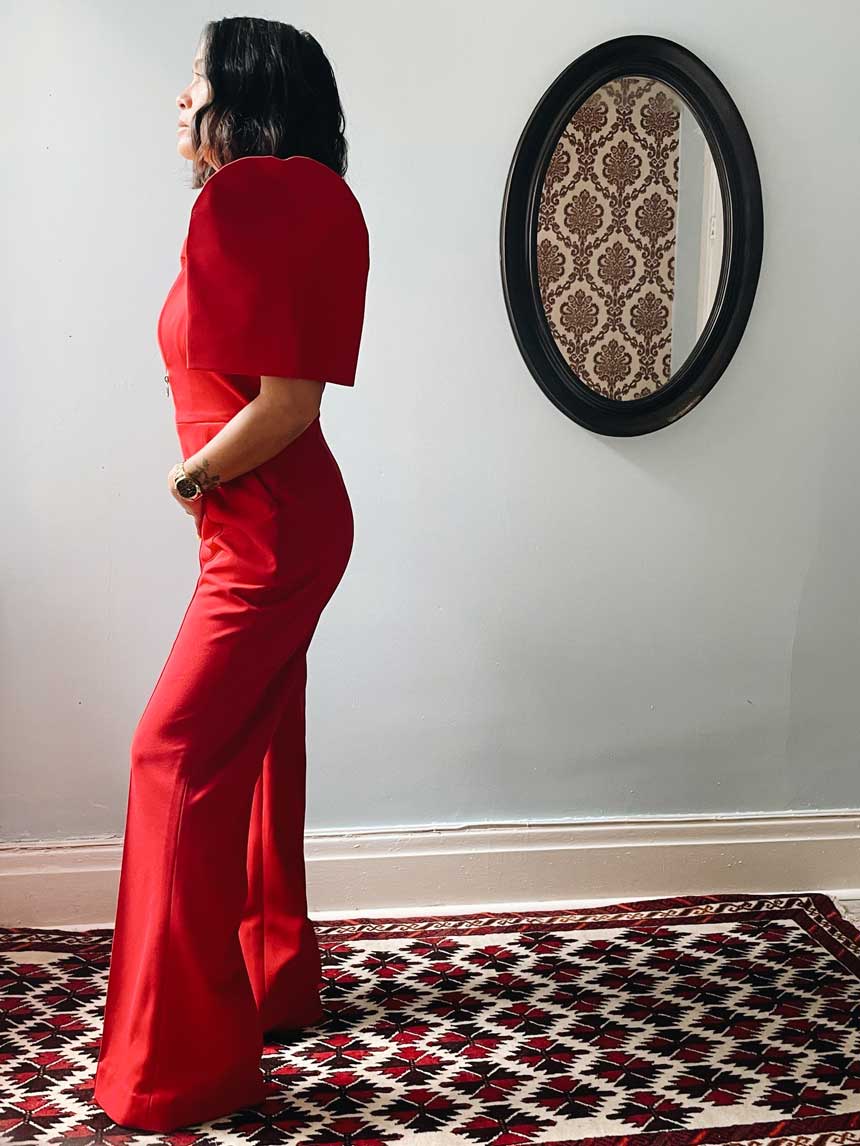 Terno Jumpsuit (Red)
