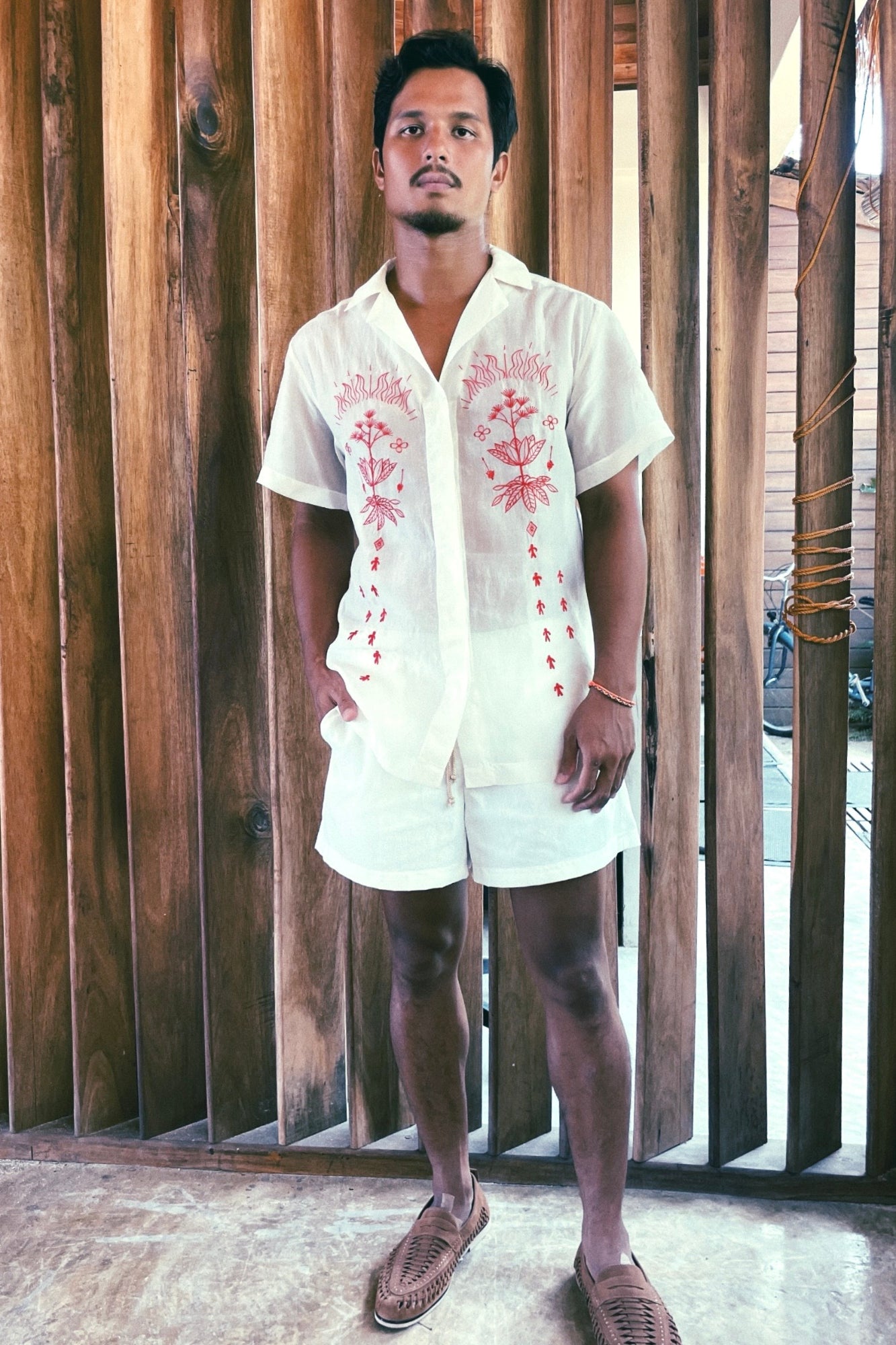 Unisex Short Sleeved Barong (Kontra Katatagan)