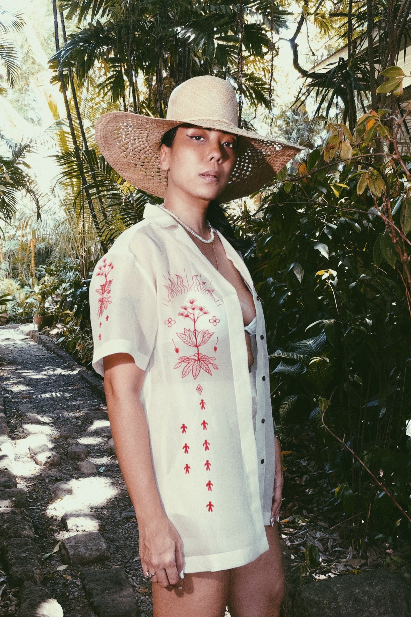 Unisex Short Sleeved Barong (Kontra Katatagan)