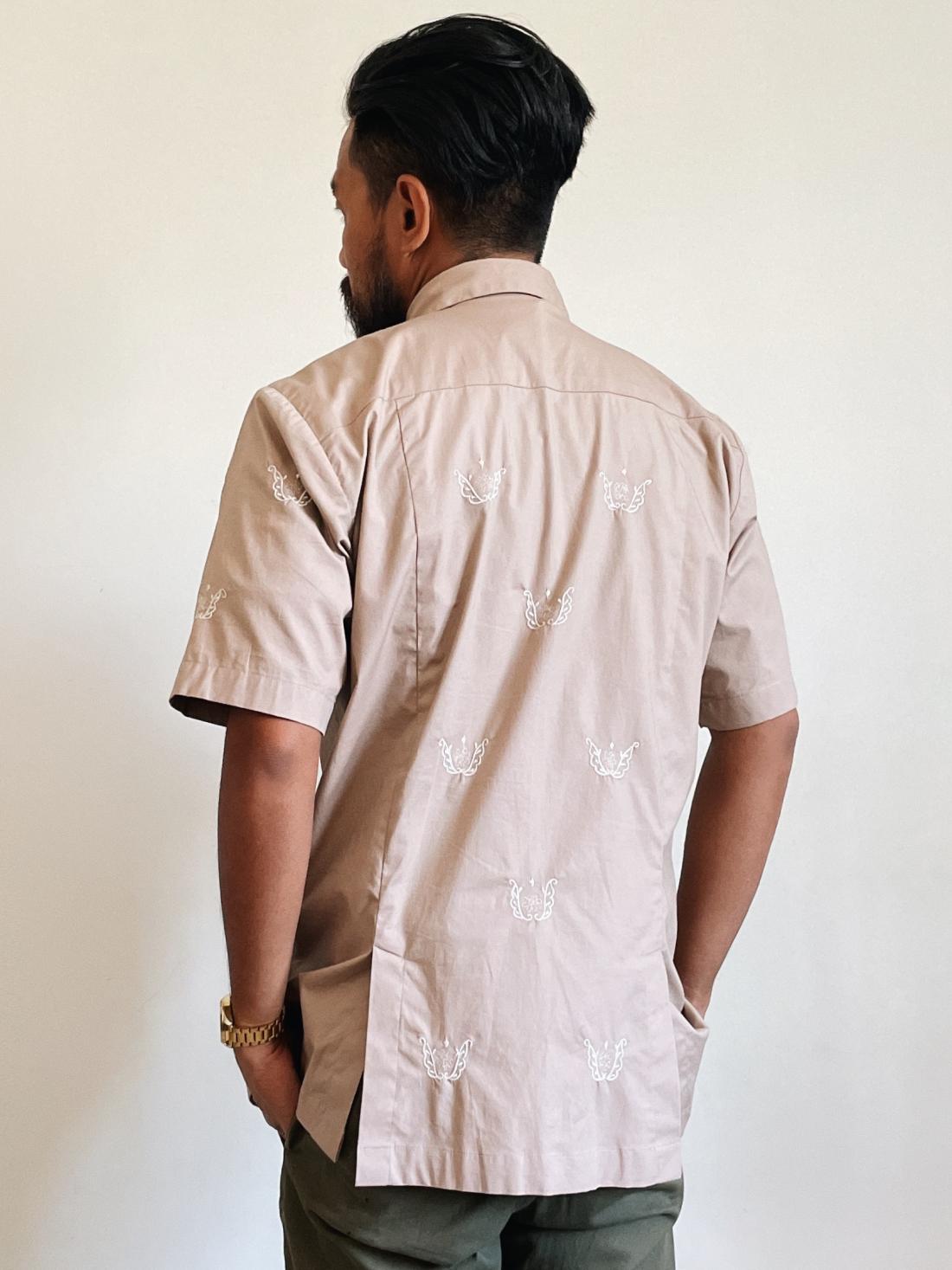 VINTA Gardan Barong, Mocha, Back