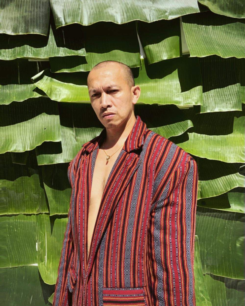 VINTA Gallery Unisex Oversized Ifugao, styled with no undershirt