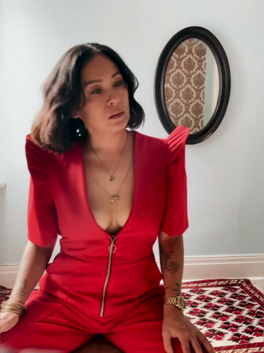 Terno Jumpsuit (Red)
