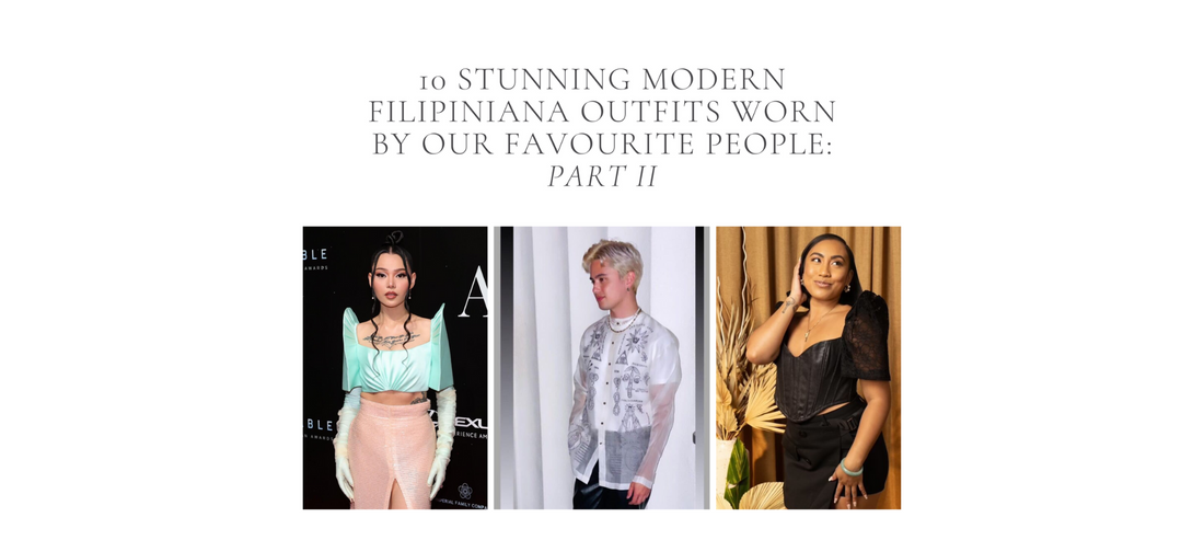 10 Stunning Modern Filipiniana Outfits Worn by Our Favourite People: Part 2