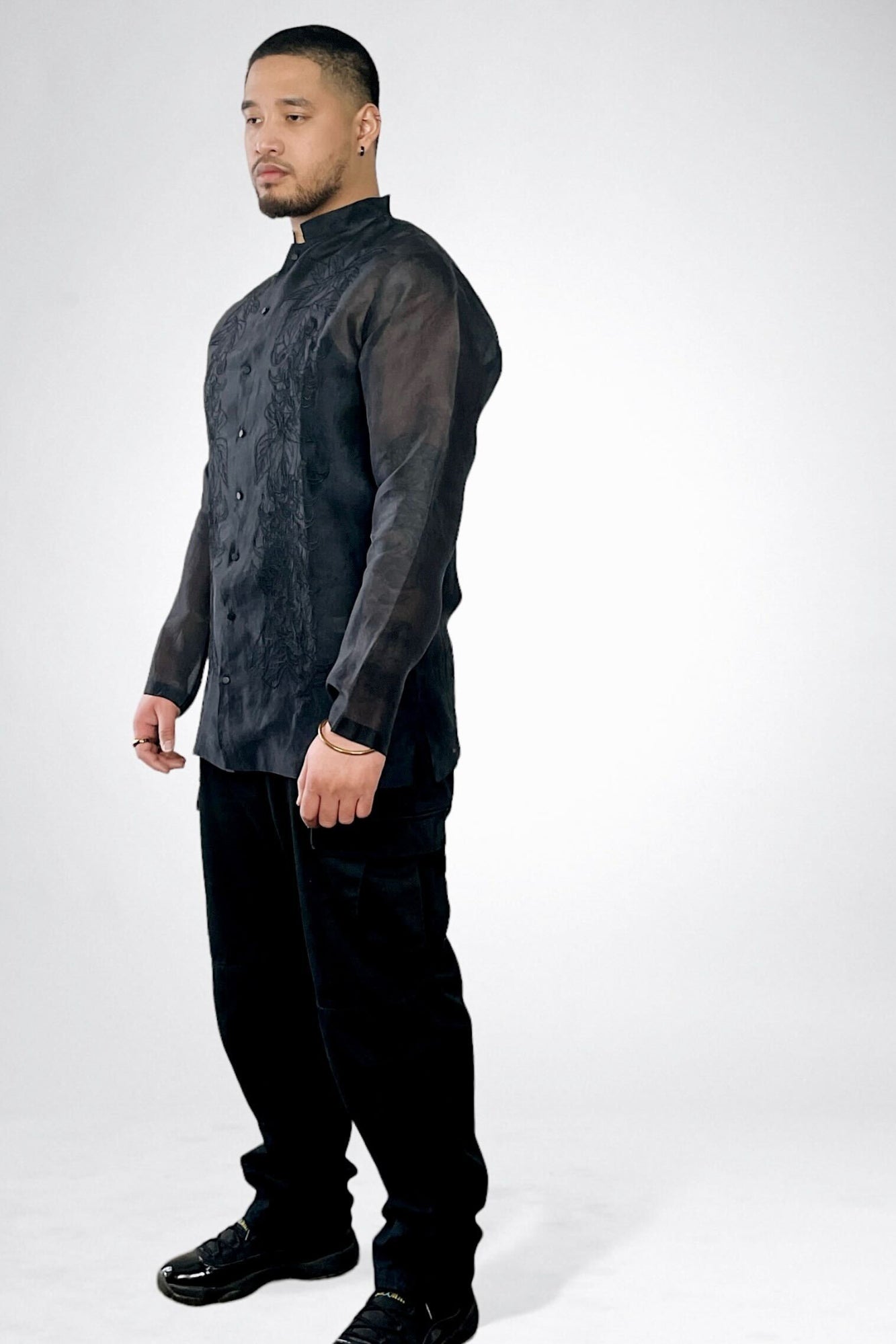 New Chinoy Barong (Black)