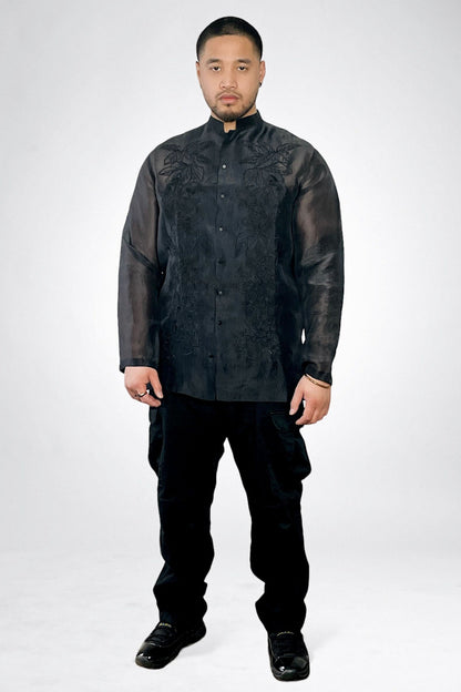 New Chinoy Barong (Black)