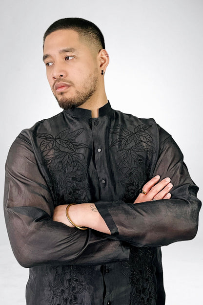 New Chinoy Barong (Black)