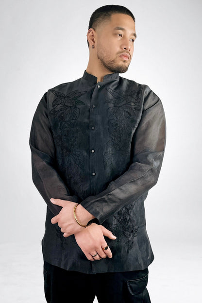 New Chinoy Barong (Black)