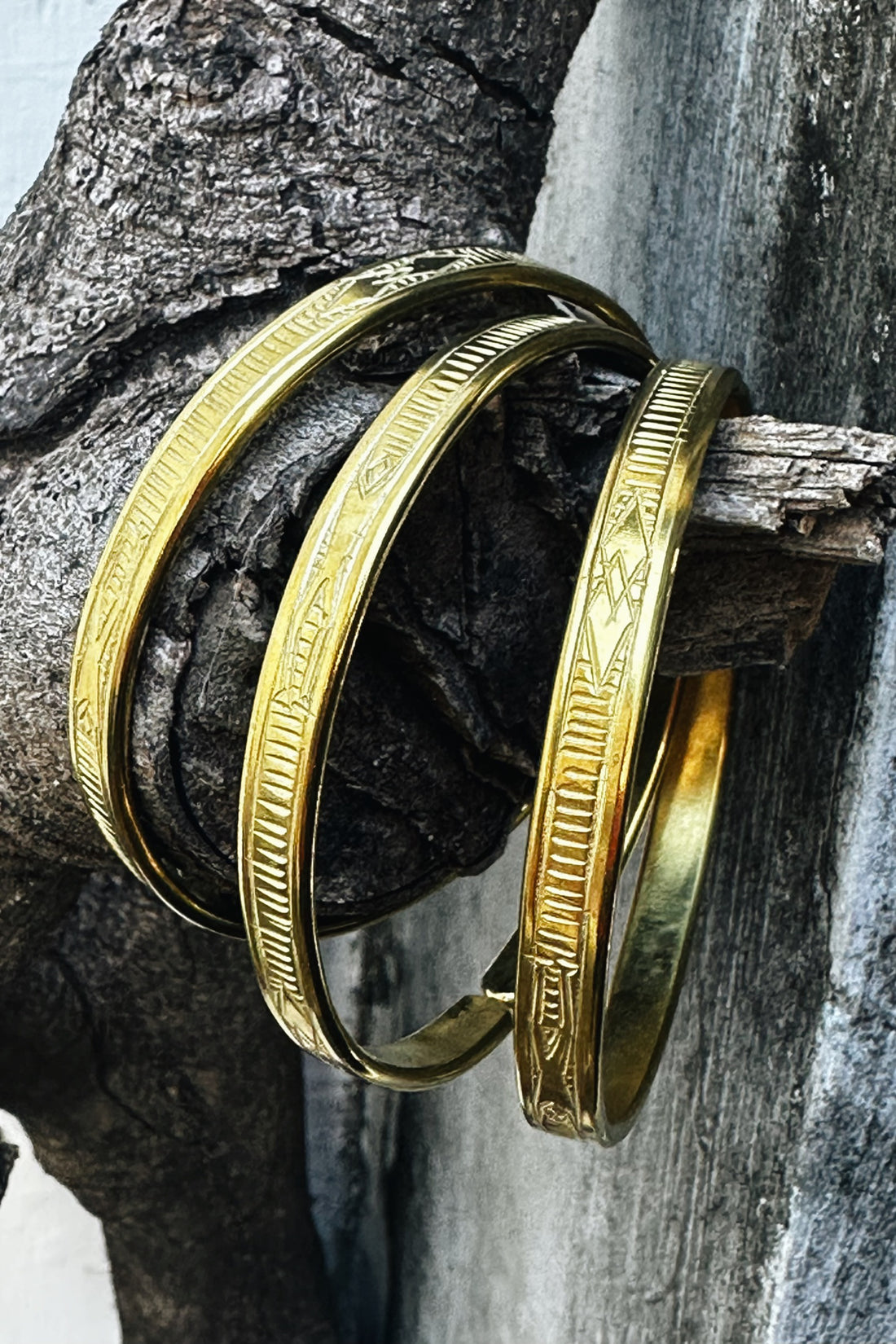Engraved Giniling Bangles