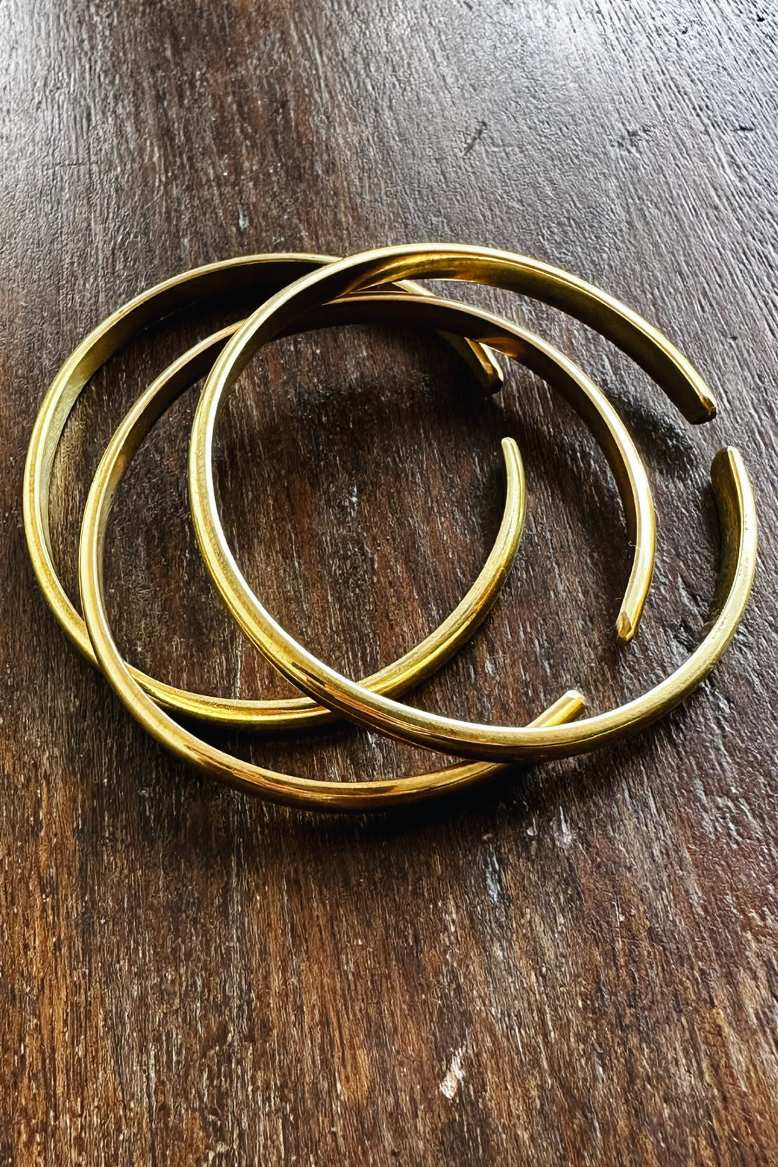 Rounded Giniling Bangles