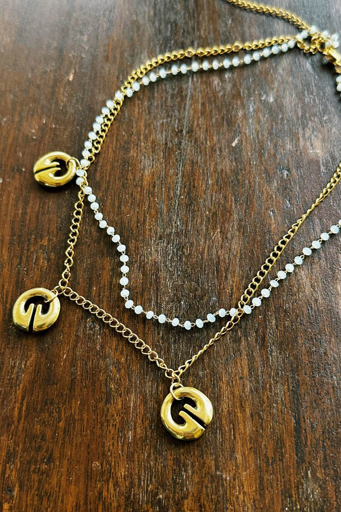 Triple Lingling-o Double Chain Necklace