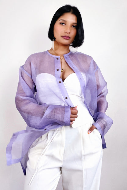 Unisex Biggie Barong (Wisteria)