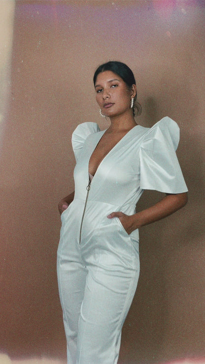 Terno Jumpsuit (White)