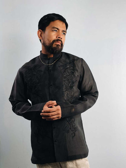 New Chinoy Barong (Black)