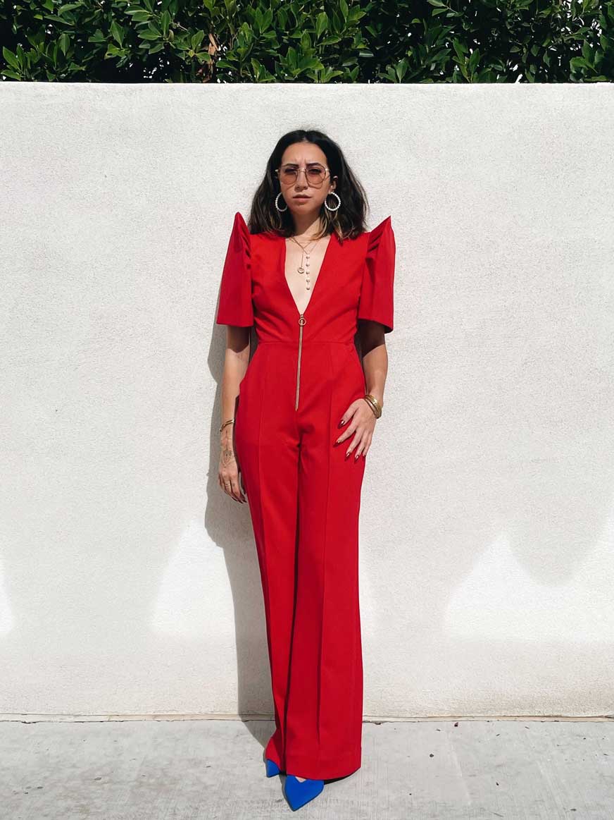 Terno Jumpsuit (Red)