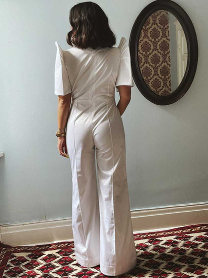 Terno Jumpsuit (White)