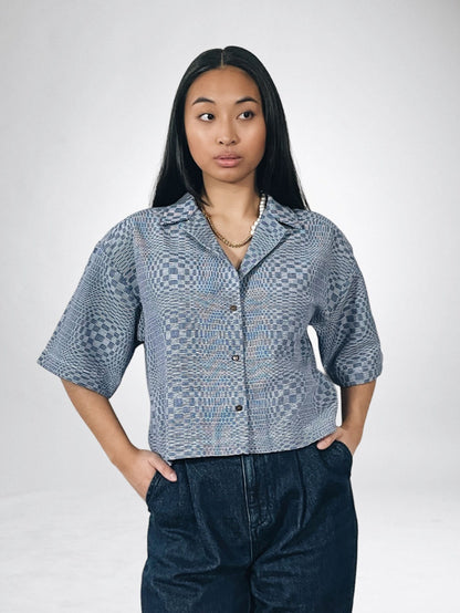 Waist Cropped Shirt (Binakol)