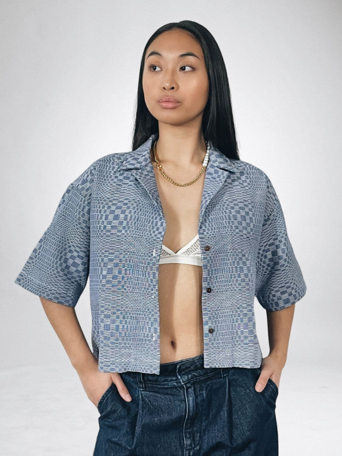 Waist Cropped Shirt (Binakol)